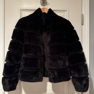 Faux Fur Jacket